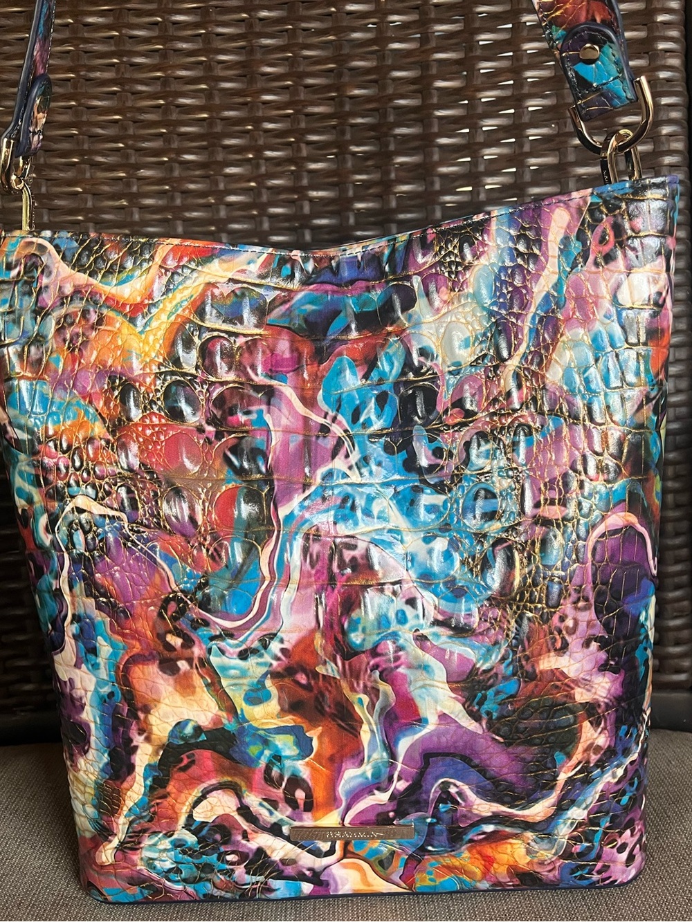 NWT Brahmin Celina in EUPHORIA Tote Bucket Bag